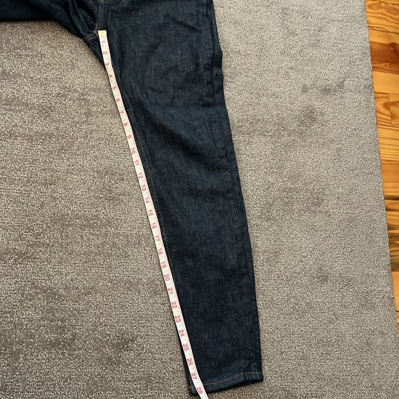 Everlane High Rise Dark Wash Denim Jeans Size 29 - Picture 5 of 8